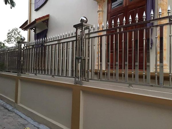 Làm hàng rào inox tại Hồng Bàng Hải Phòng